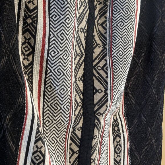 Byron Lars Beauty Mark Mixed-Media Pencil Skirt - Picture 10 of 12